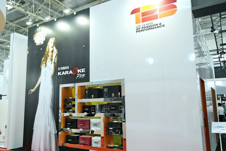 果博专业音响新产品亮相PALM EXPO 2013展会 
