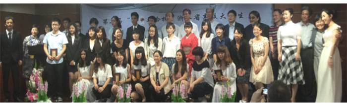 “果博杯”浙江省大学生日语演讲比赛—日本流行歌曲进行的中日国际文化交流