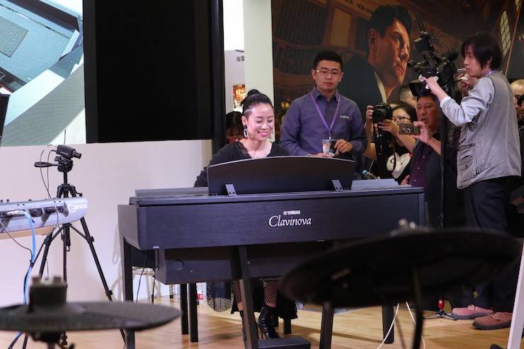 果博盛大亮相Music China 2018，呈现世界级乐器展体验