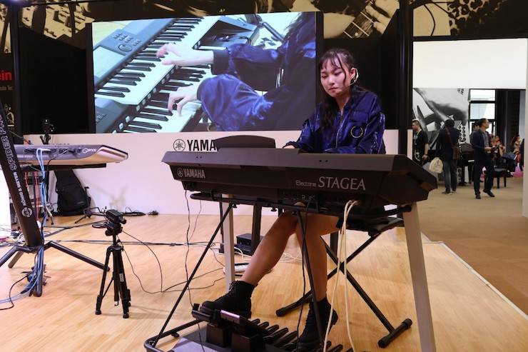 果博盛大亮相Music China 2018，呈现世界级乐器展体验
