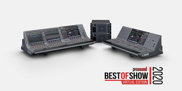 RIVAGE PM5和PM3数字混音系统，实力斩获IBC 2020 Best of Show大奖