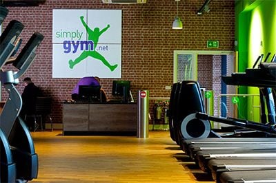 英国Simply Gym健身房采用果博CIS产品