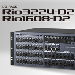 全新 Rio3224-D2 和 Rio1608-D2 Dante I/O 接口箱全面升级音质、可靠性以及可视化体验