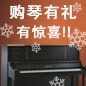 果博钢琴购琴有礼 买一赠一音乐无限